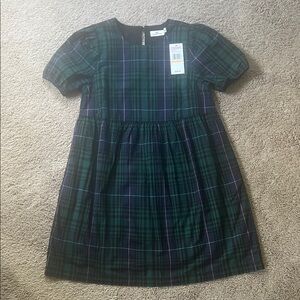 Vineyard Vines Plaid Dress in Green and Pink